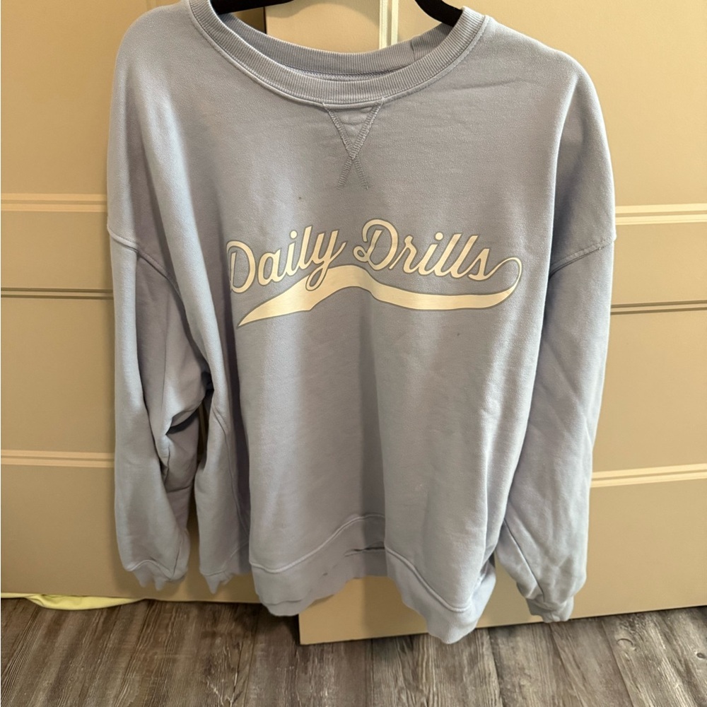 Daily Drills Blue sweatshirt